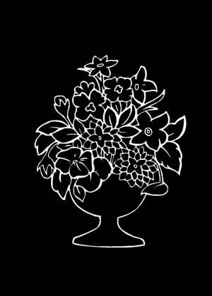 1 сентября − трафарет 3