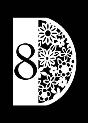 Трафареты 8 марта 8 марта − трафарет 13