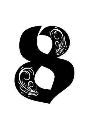 Трафареты 8 марта 8 марта − трафарет 33