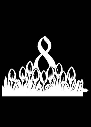 Трафареты 8 марта 8 марта − трафарет 6