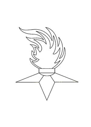 9 мая − трафарет 8