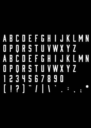 Трафареты Английский алфавит Английский алфавит − трафарет 11