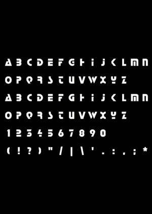 Трафареты Английский алфавит Английский алфавит − трафарет 16