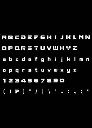 Трафареты Английский алфавит Английский алфавит − трафарет 18