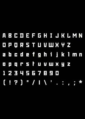 Трафареты Английский алфавит Английский алфавит − трафарет 33