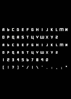 Трафареты Английский алфавит Английский алфавит − трафарет 38