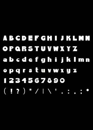 Трафареты Английский алфавит Английский алфавит − трафарет 5