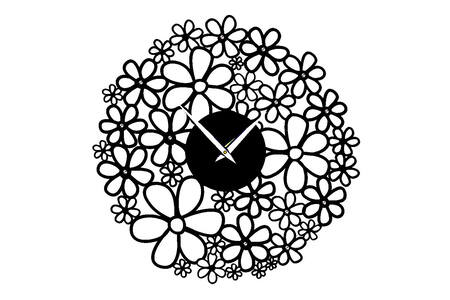 Часы − трафарет 2