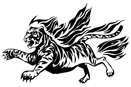 Для аэрографии на авто – трафарет 11