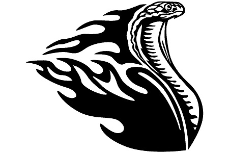 Для аэрографии на авто – трафарет 13