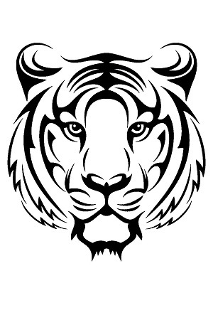 Для аэрографии на авто – трафарет 14