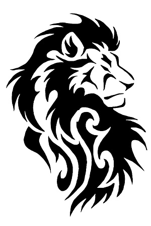 Для аэрографии на авто – трафарет 59