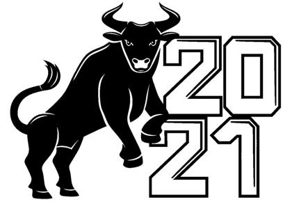 Трафареты на год Быка Год Быка − трафарет 12