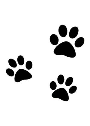 Год собаки − трафарет 23