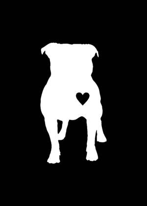 Год собаки − трафарет 7