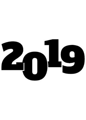 Год Свиньи − трафарет 13