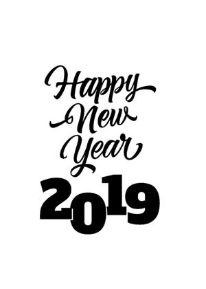 Год Свиньи − трафарет 18