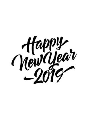 Год Свиньи − трафарет 8