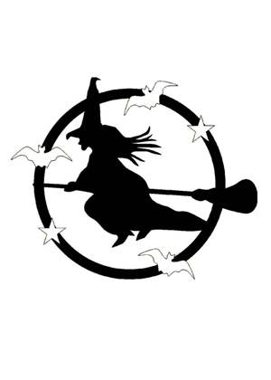 Хэллоуин − трафарет 19