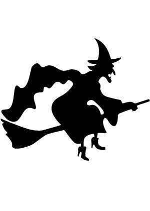 Хэллоуин − трафарет 21