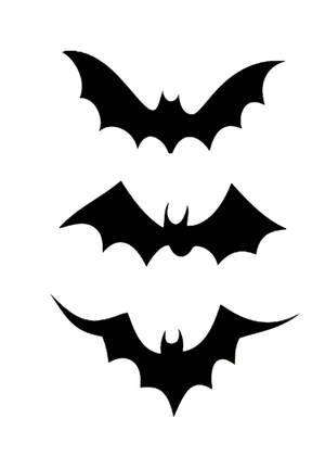 Хэллоуин − трафарет 26