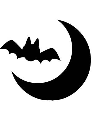 Хэллоуин − трафарет 39