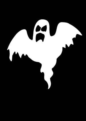 Хэллоуин − трафарет 5