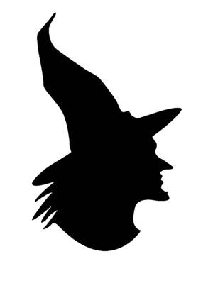 Хэллоуин − трафарет 7