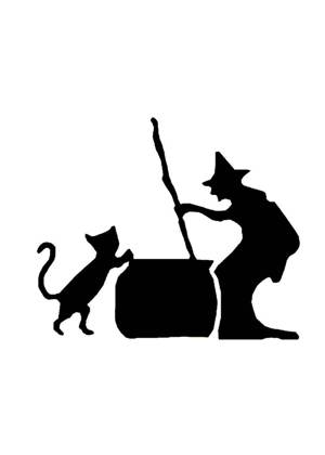 Трафареты Коты и кошки Коты и кошки − трафарет 6