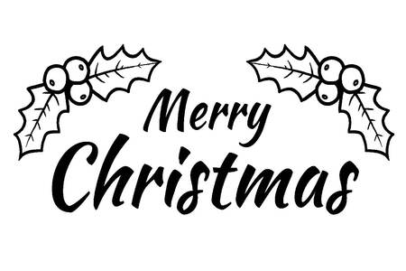 Трафареты Merry Christmas Merry Christmas − трафарет 17