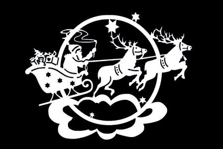 Трафареты Merry Christmas Merry Christmas − трафарет 5