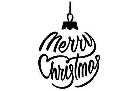 Трафареты Merry Christmas Merry Christmas − трафарет 9