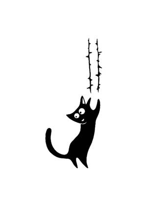 На холодильник − трафарет 13