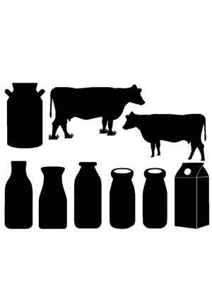 На холодильник − трафарет 20