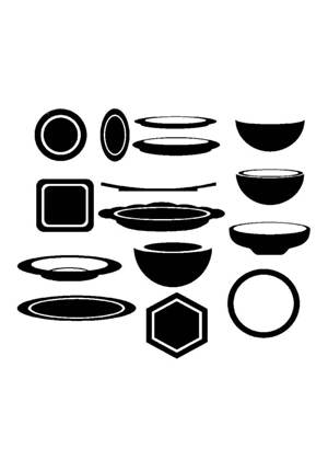 На холодильник − трафарет 24