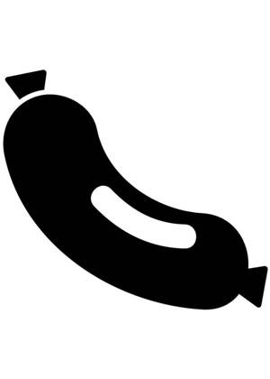 На холодильник − трафарет 28