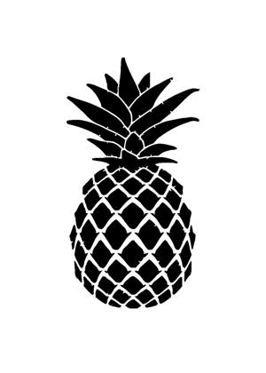 На холодильник − трафарет 30