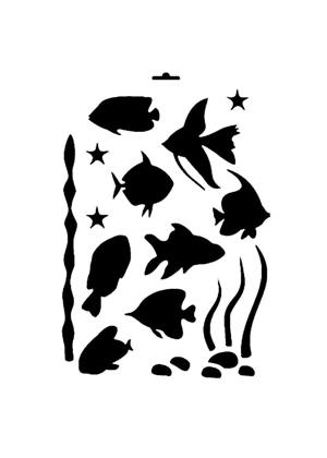 На холодильник − трафарет 46