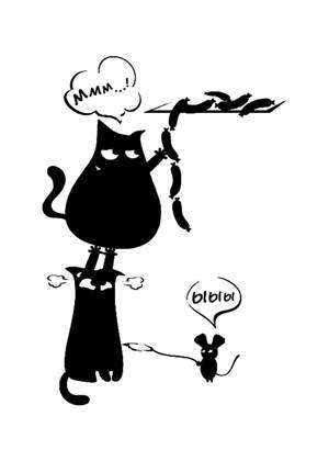 На холодильник − трафарет 7