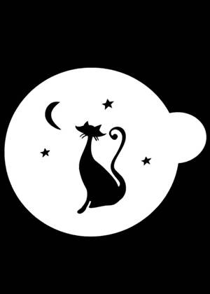 Для кофе − трафарет 11