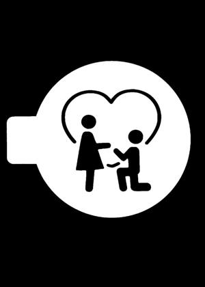 Для кофе − трафарет 15