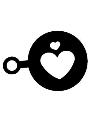 Для кофе − трафарет 24