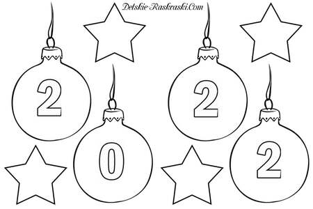 Трафареты Новый год Тигра Новый год Тигра − трафарет 21