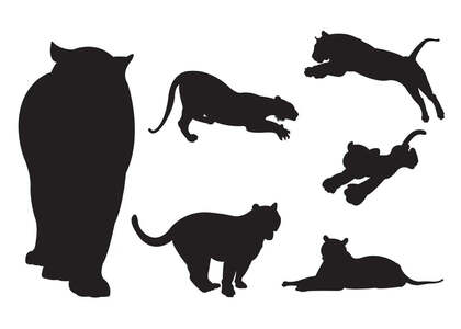 Трафареты Новый год Тигра Новый год Тигра − трафарет 24