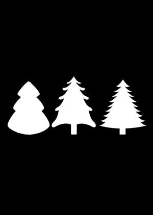 На окна − трафарет 19