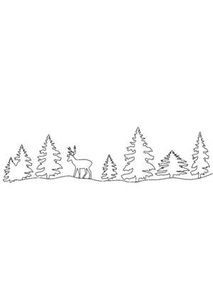 На окна − трафарет 29