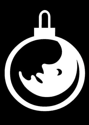 На окна − трафарет 33