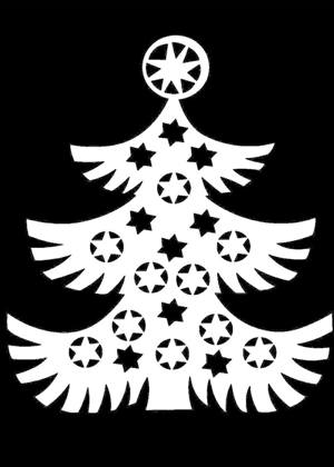 На окна − трафарет 6