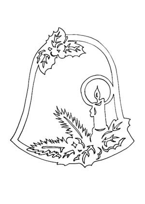 На окна − трафарет 9