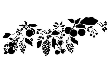 Трафареты На Стену Для Кухни На Стену Для Кухни − трафарет 8